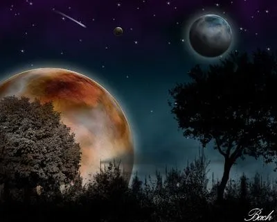 Imagenes de Paisajes: nocturnos