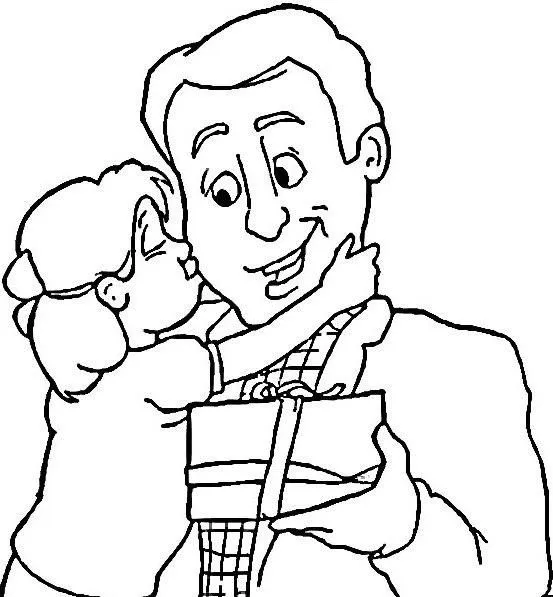 Dibujos colorear papá - Imagui