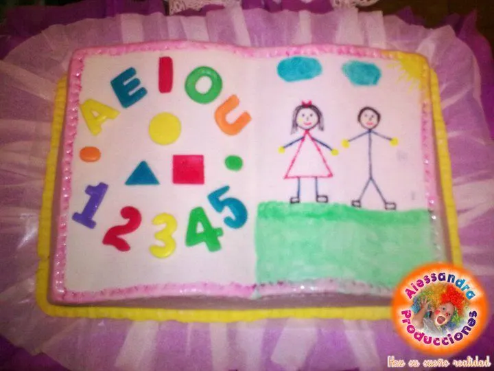 Imagenes de pasteles de graduación de kinder - Imagui
