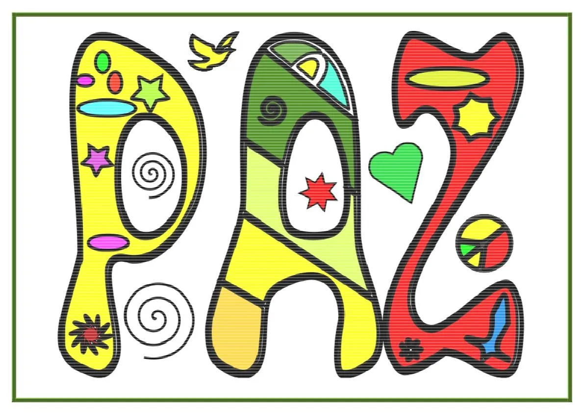 imagenes dia de la paz colorear a4_12