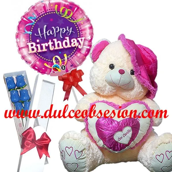Peluche para cumpleaños - Imagui