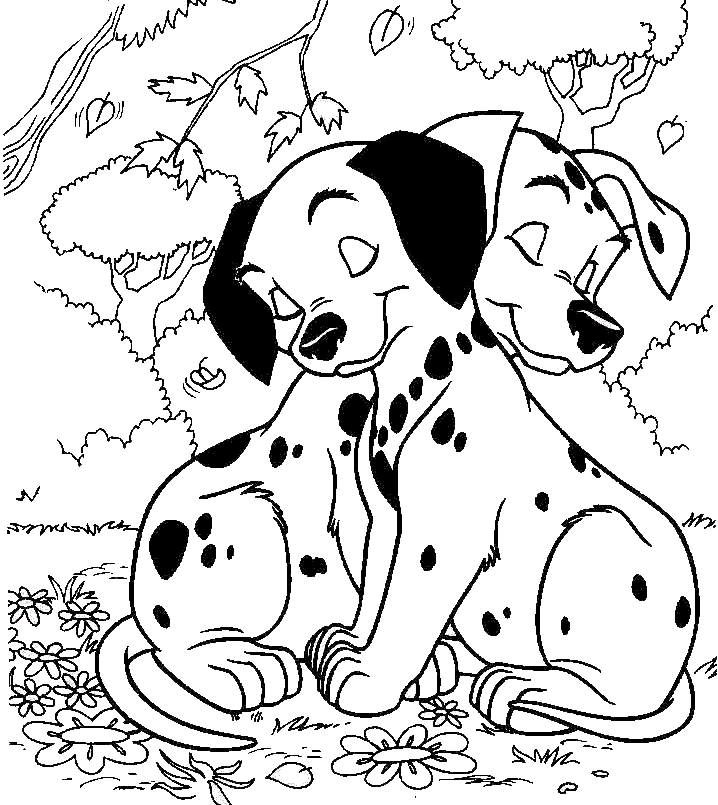 Imagenes De Perritos Tiernos De Caricaturas Para Colorear