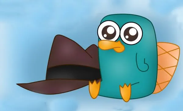 Perry el ornitorrinco bebé para portada de FaceBook - Imagui