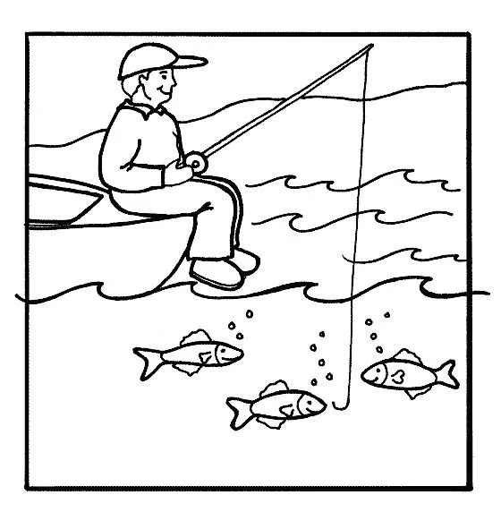 Imágenes de pescadores para colorear | Imágenes actual Imágenes de pescadores para colorear | Imágenes actual