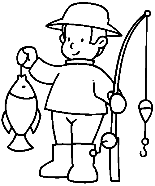 Imágenes de pescadores para colorear | Imágenes actual Imágenes de pescadores para colorear | Imágenes actual