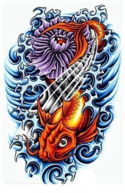 Pez Koi - Tatto Art | Tatto New School | Pinterest | Koi and Art