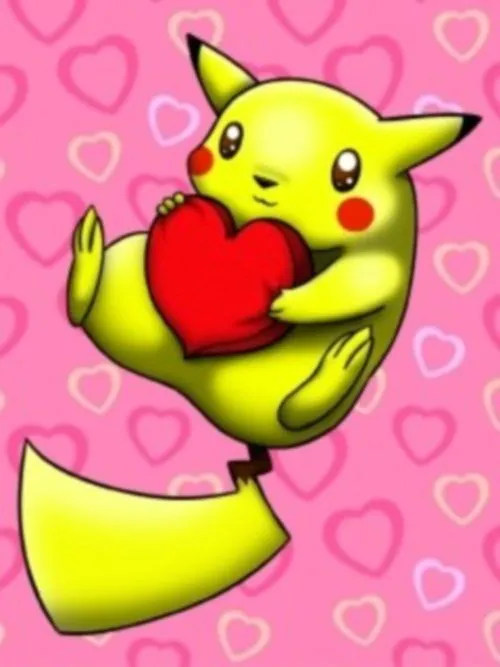 Imágenes de Pikachu enamorado | Mi amor... Te amo !