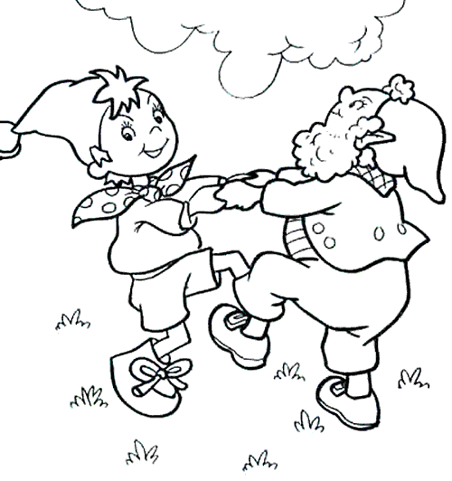 Dibujos para colorear de Noddy, Plantillas para colorear de Noddy