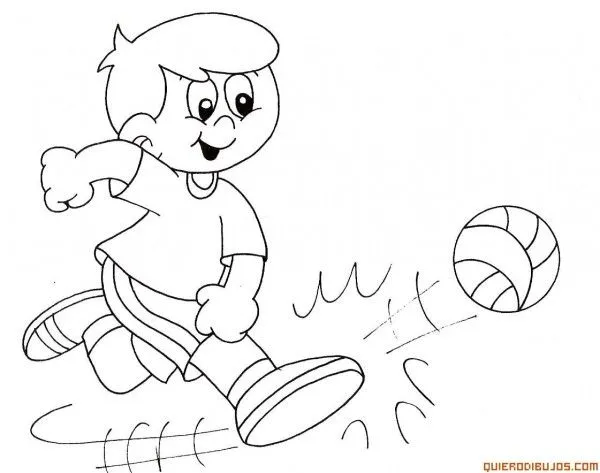Imágenes para pintar de futbol para el Día del Futbolista el 14 de ...