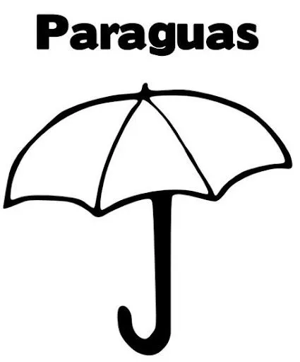 Imagenes para pintar de paraguas - Imagui