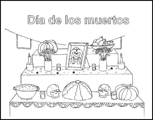 Imagenes para pintar de todo santos - Imagui Imagenes para pintar de todo santos - Imagui