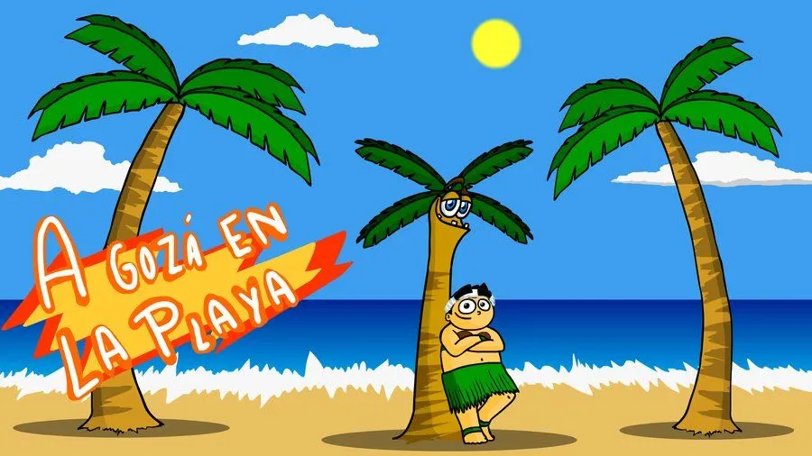 Inchi Rul - A goza en la playa por RULAXR | Dibujando Inchi Rul - A goza en la playa por RULAXR | Dibujando