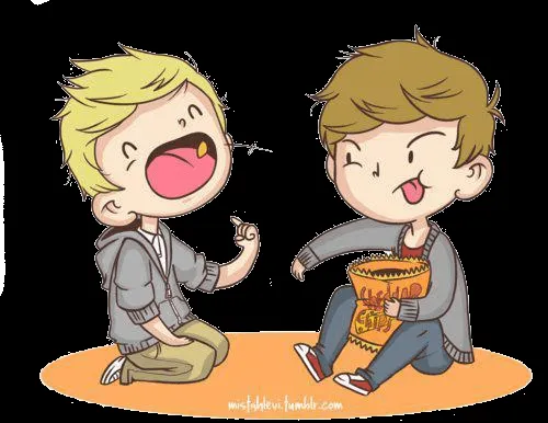 Imágenes PNG••: Caricaturas de One Direction PNG