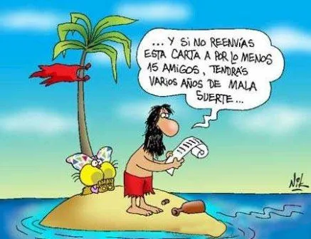 Imagenes Postales y Tarjetas: Varios años de mala suerte