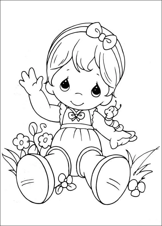 Dibujos de Precious Moments para colorear e imprimir - Imagui