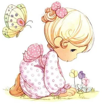 Clipart Precious Moments niño - Imagui