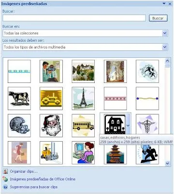 ... de aplicacion: Tip Word 2007 - IMAGENES PREDISEÑADAS (ALT + B + N ... de aplicacion: Tip Word 2007 - IMAGENES PREDISEÑADAS (ALT + B + N