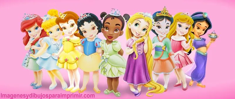 Dibujos de princesas Disney a color - Imagui