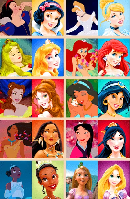 Princesas Disney graciosas - Imagui
