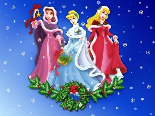 PRincesas de navidad - Imagui