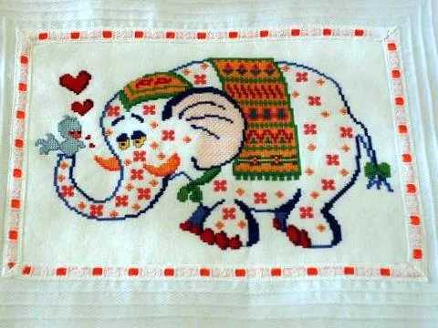 Imagenes de protectores para cuna en punto de cr uz - Imagui Imagenes de protectores para cuna en punto de cr uz - Imagui