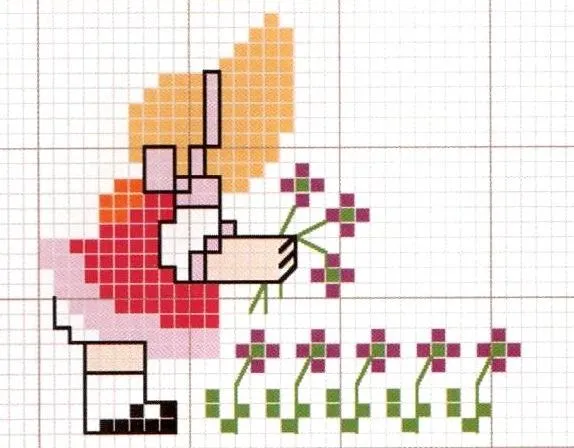 Imagenes en punto de cruz para niñas - Imagui Imagenes en punto de cruz para niñas - Imagui