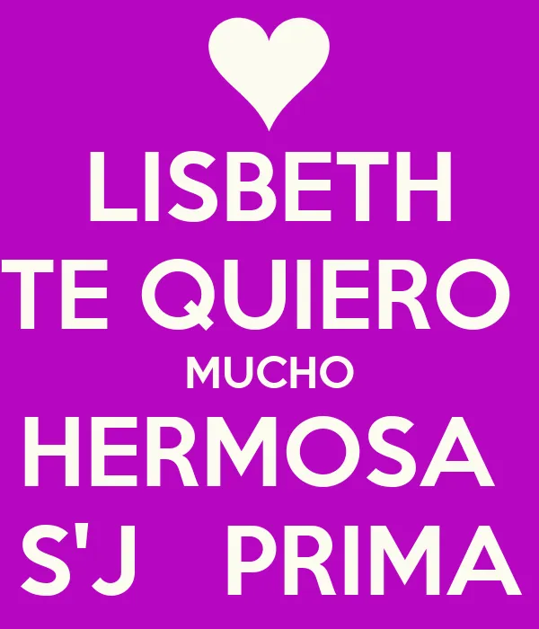 Imágenes te quiero prima - Imagui