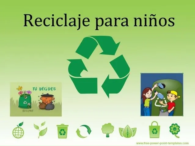 Imagenes de reciclaje para niños de preescolar - Imagui