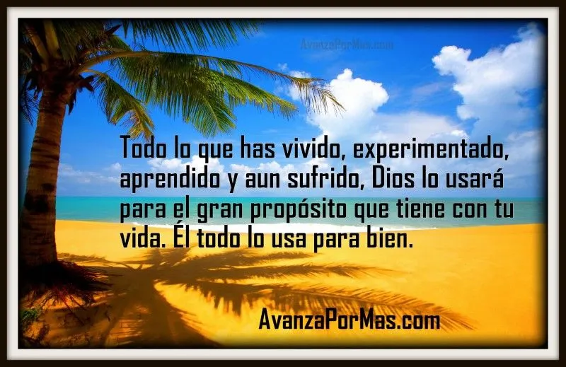 POSTAL con Frase) "TODO LO QUE HAS VIVIDO, EXPERIMENTADO ...