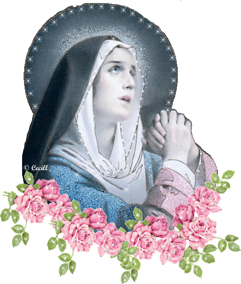 IMAGENES RELIGIOSAS: Gifs de Virgen María