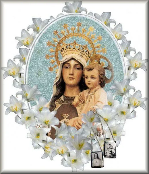IMAGENES RELIGIOSAS: Virgen del Carmen