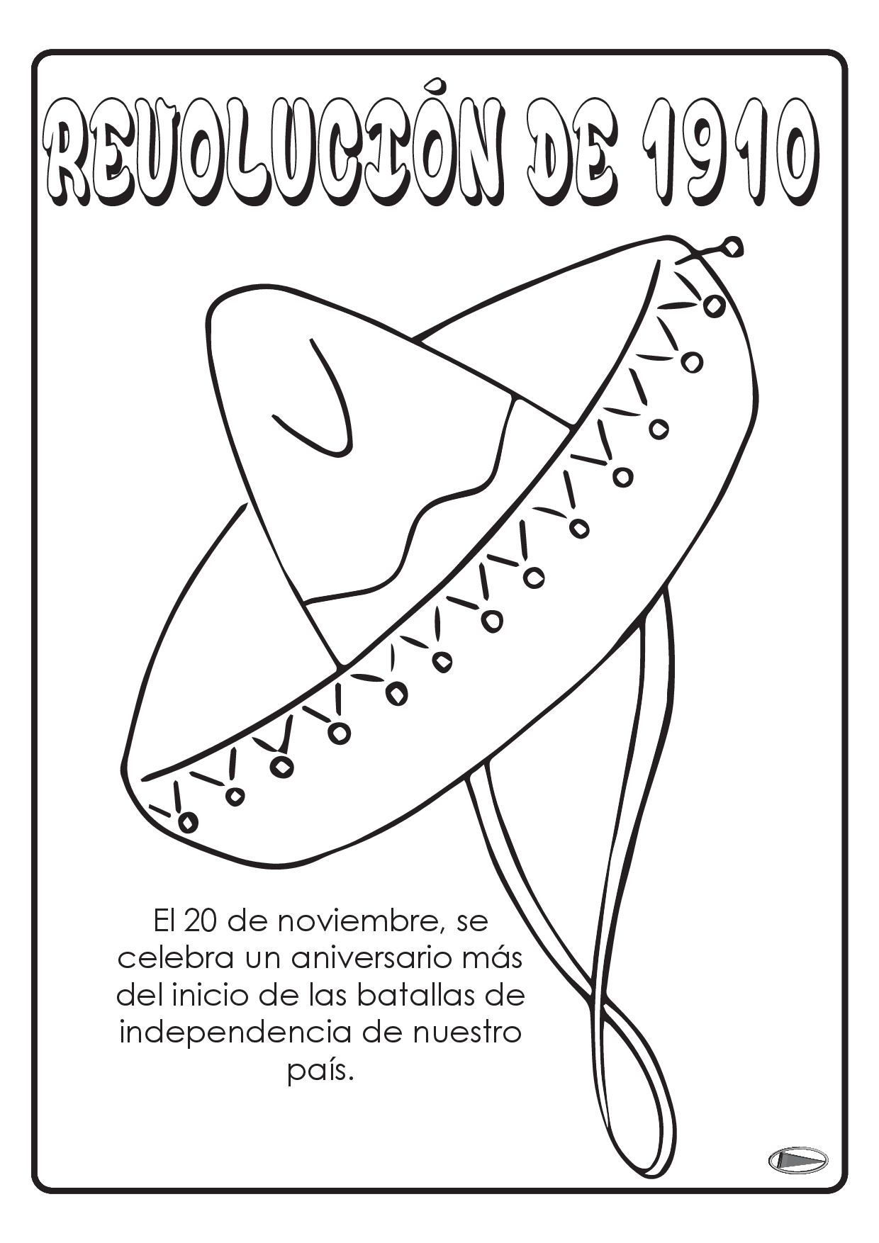 Imágenes- Revolución Mexicana para colorear – 20 de noviembre Imágenes- Revolución Mexicana para colorear – 20 de noviembre