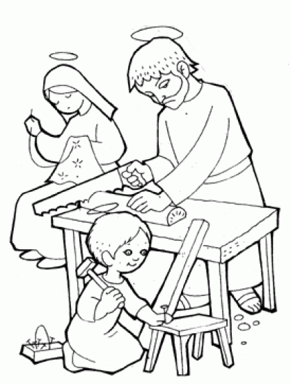 Imagenes de la Sagrada Familia para colorear - Imagui Imagenes de la Sagrada Familia para colorear - Imagui