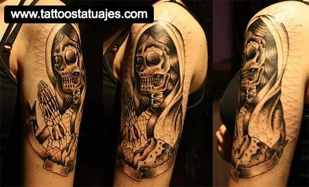 Imágenes de la Santa Muerte para tatuajes