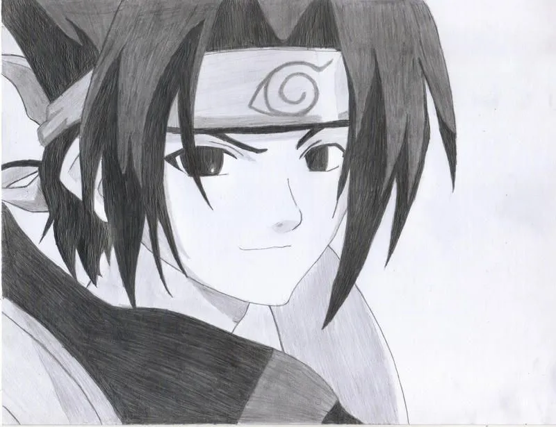 Imagenes de sasuke para dibujar a lapiz - Imagui