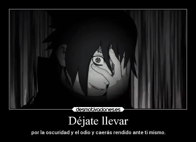 Imagenes de sasuke con frases tristes - Imagui