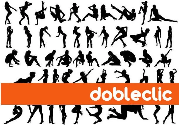 Imágenes de siluetas humanas - Imagui