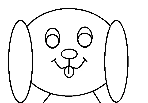 Dibujos simples de perros - Imagui