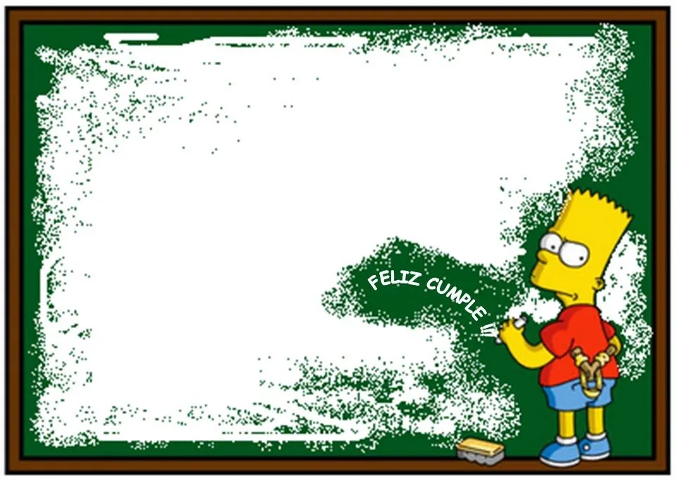Tarjetas de cumpleaños de Bart Simpson - Imagui Tarjetas de cumpleaños de Bart Simpson - Imagui