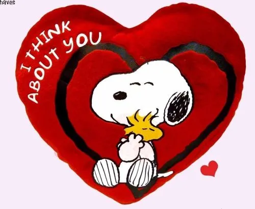 Imagenes de snoopy San Valentín - Imagui