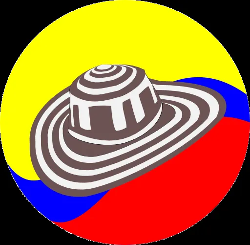 Sombrero vueltiao caricatura - Imagui