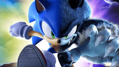 Sonic en lobo - Imagui