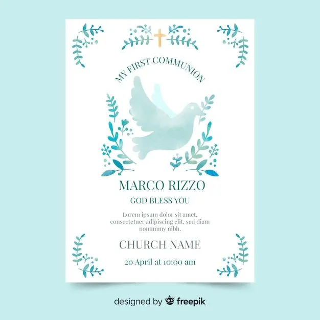Imágenes de Tarjeta Confirmacion - Descarga gratuita en Freepik
