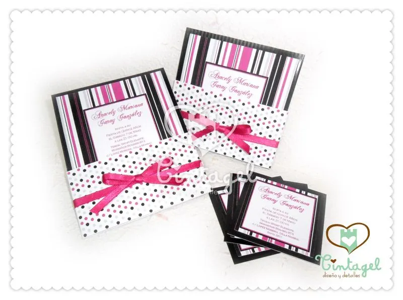 Invitaciónes sencillas para 15 años - Imagui Invitaciónes sencillas para 15 años - Imagui