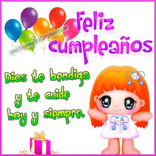 Dios te Bendiga, Feliz Cumpleaños - Imagenes y Tarjetas para ...