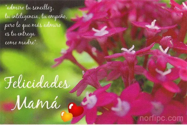 Imágenes, tarjetas y postales para mamá en el día de las madres Imágenes, tarjetas y postales para mamá en el día de las madres