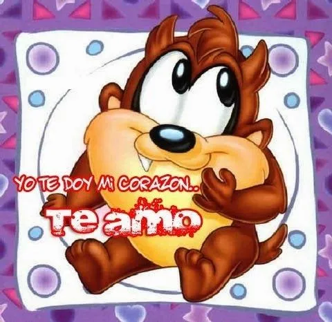 Imágenes de Taz bebé de amor - Imagui