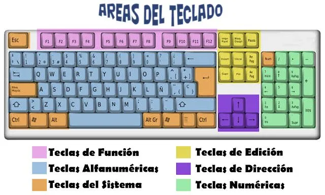juan sebastian hernandez: IMAGEN DEL TECLADO Y SUS PARTES juan sebastian hernandez: IMAGEN DEL TECLADO Y SUS PARTES
