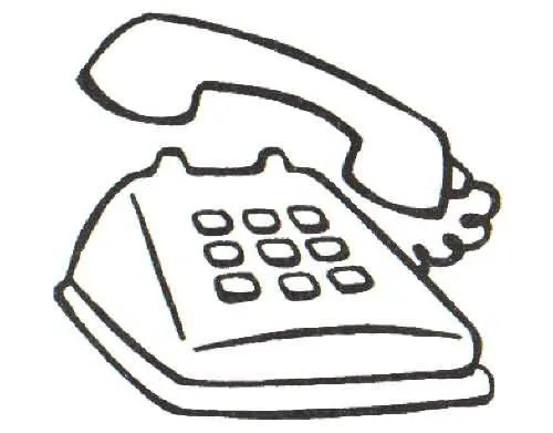 Imagenes de telefonos para colorear - Imagui Imagenes de telefonos para colorear - Imagui