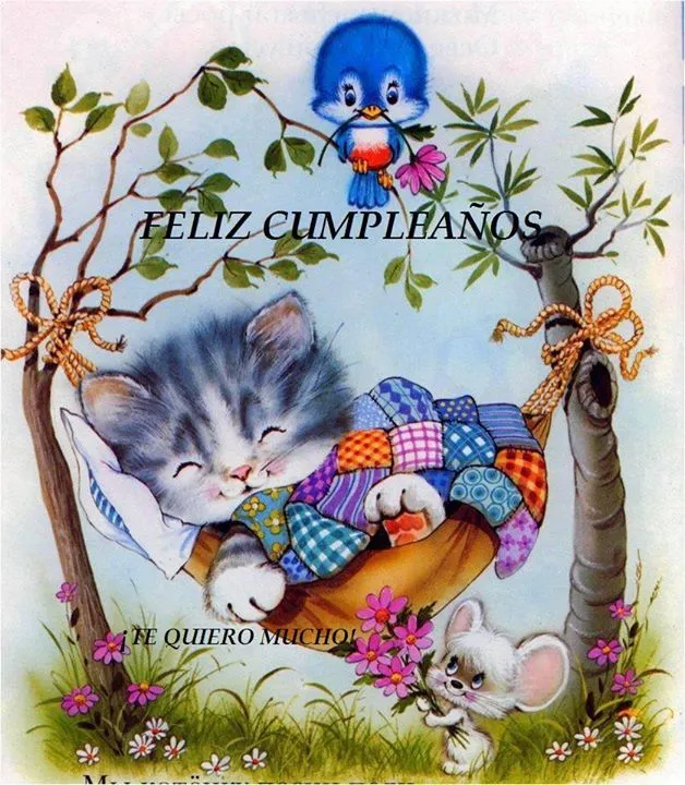 Imagenes Tiernas: 10 imagenes o postales para cumpleaños